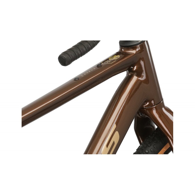 Rower gravel Kross ESKER 2.0 2025 gen2 brązowy / beżowy połysk