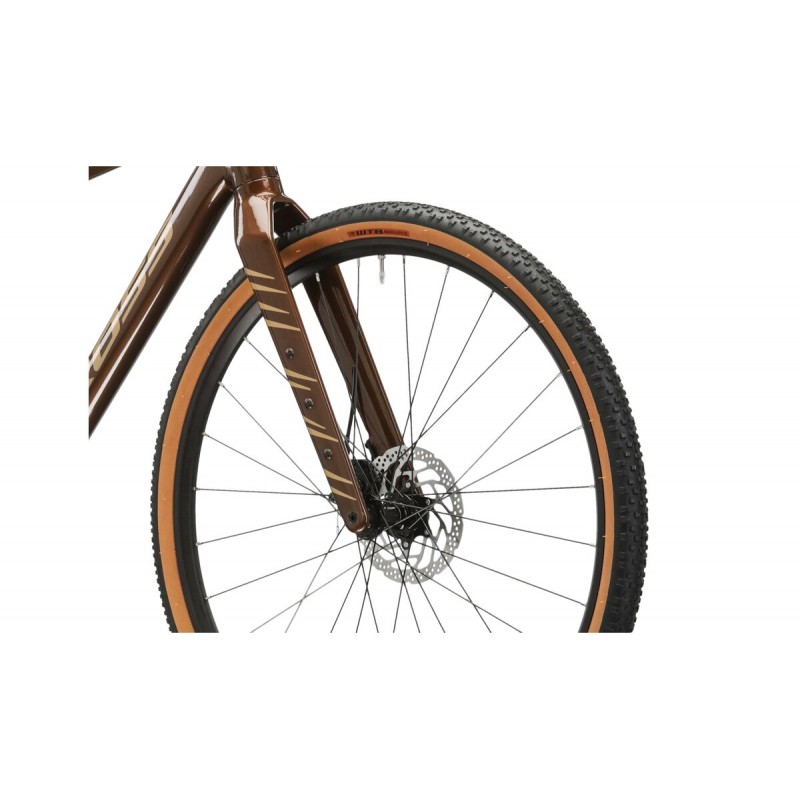 Rower gravel Kross ESKER 2.0 2025 gen2 brązowy / beżowy połysk
