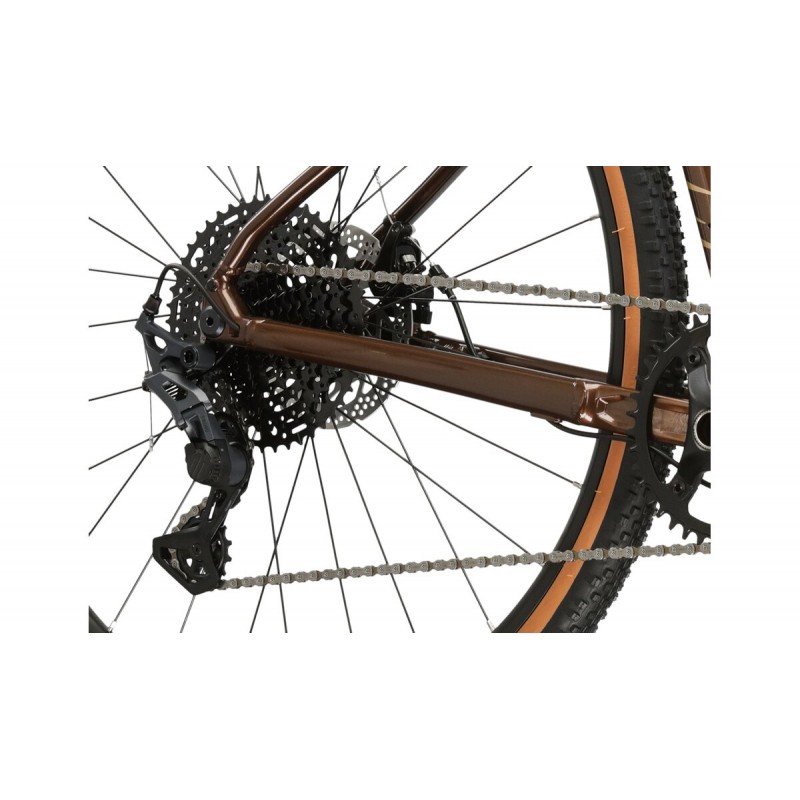 Rower gravel Kross ESKER 2.0 2025 gen2 brązowy / beżowy połysk