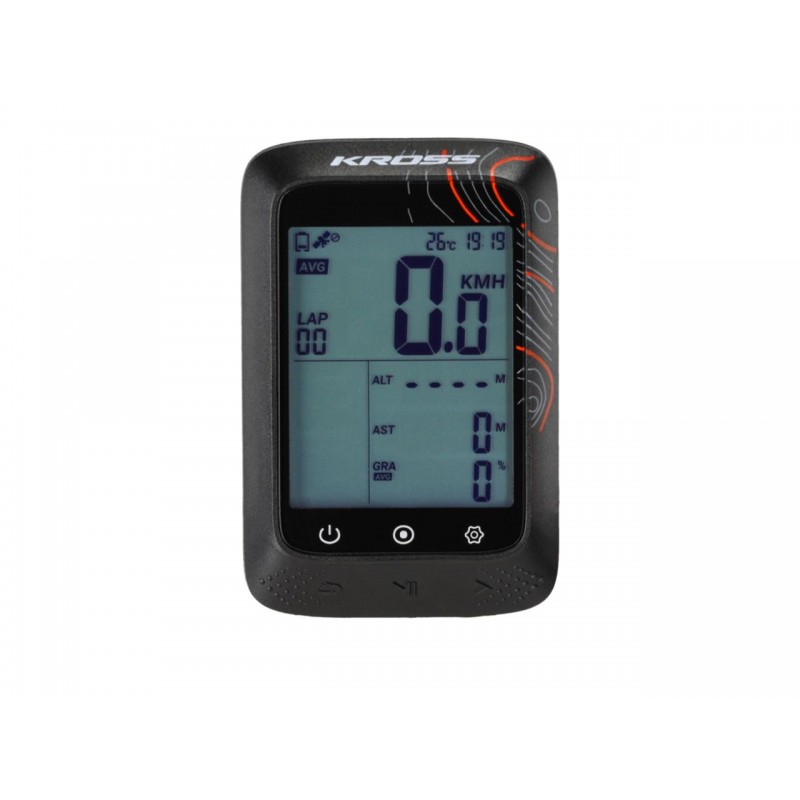 Licznik rowerowy bezprzewodowy KROSS KRC 439 GPS