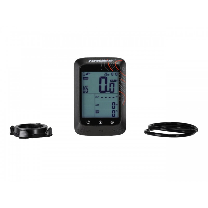 Licznik rowerowy bezprzewodowy KROSS KRC 439 GPS