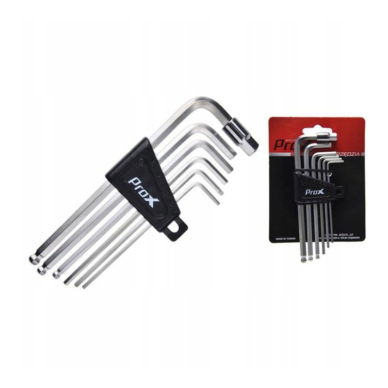 Zestaw kluczy imbusowych Prox RC-L718CP
