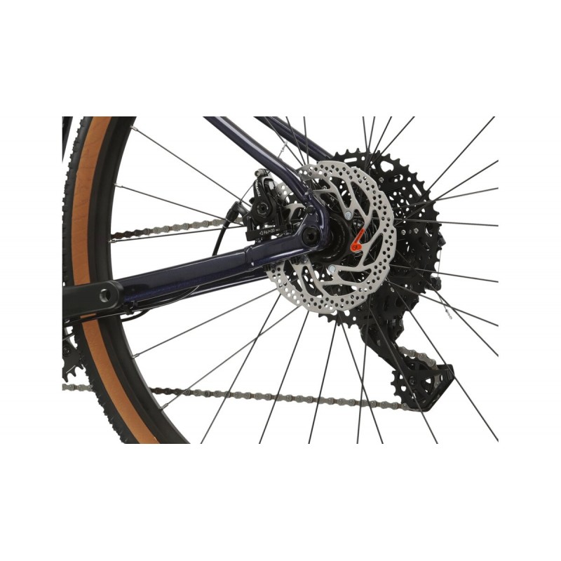 Rower gravel Kross ESKER 2.0 2025 gen2 granatowy / szary połysk