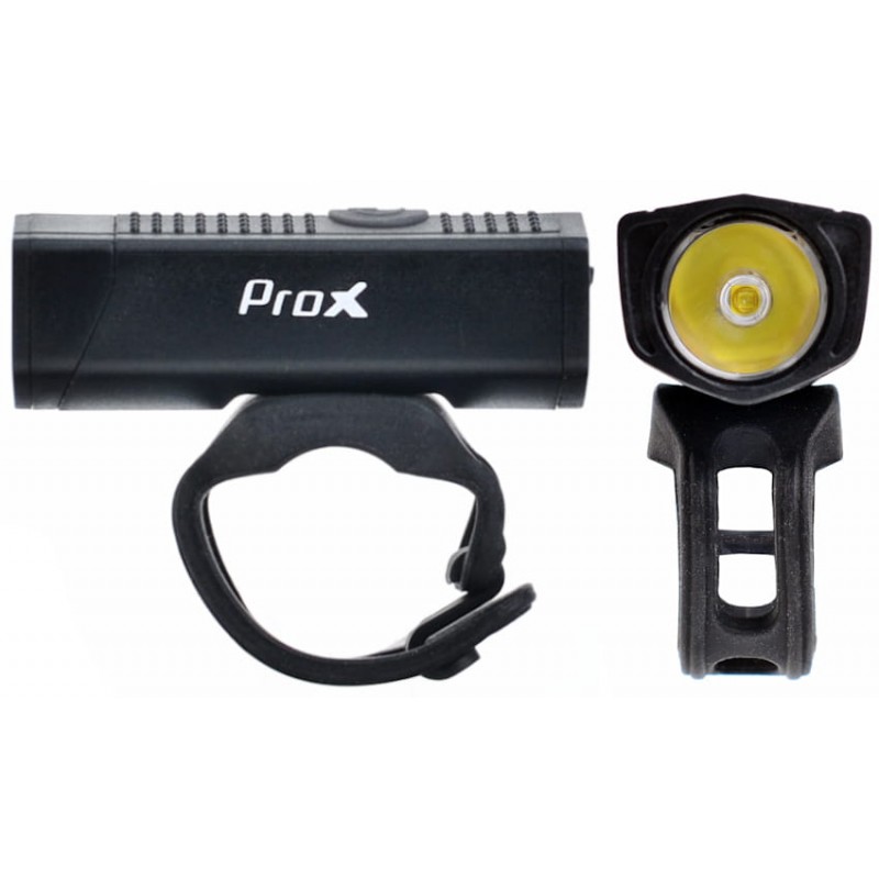 Oświetlenie rowerowe przód Prox Aero Plus 400lm USB
