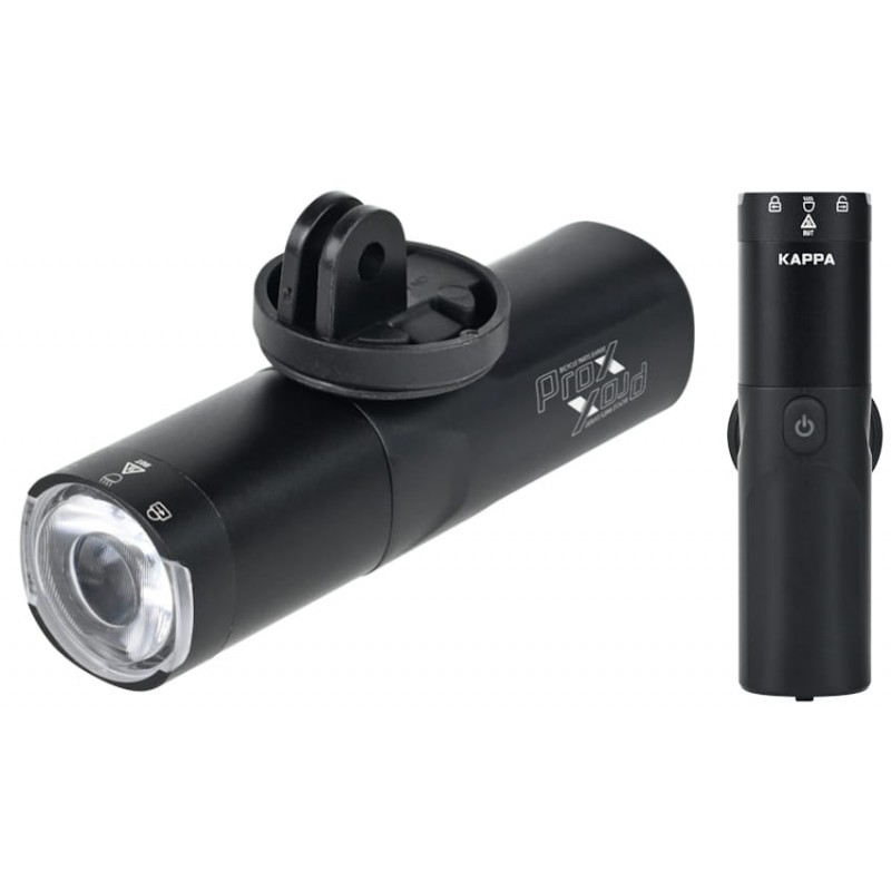 Zestaw oświetlenia rowerowego Prox Kappa Set