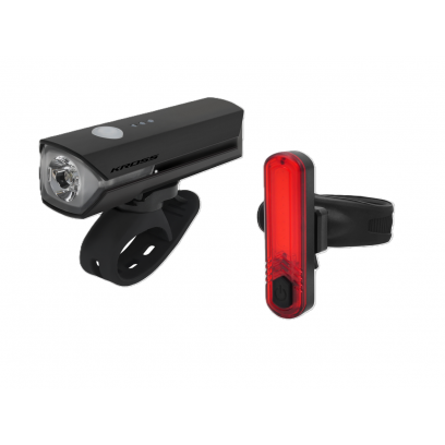 Zestaw lampek rowerowych...