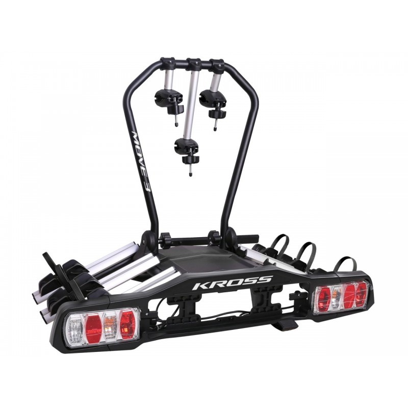 Bagażnik samochodowy na hak Kross MOVE 3.0 na 3 rowery