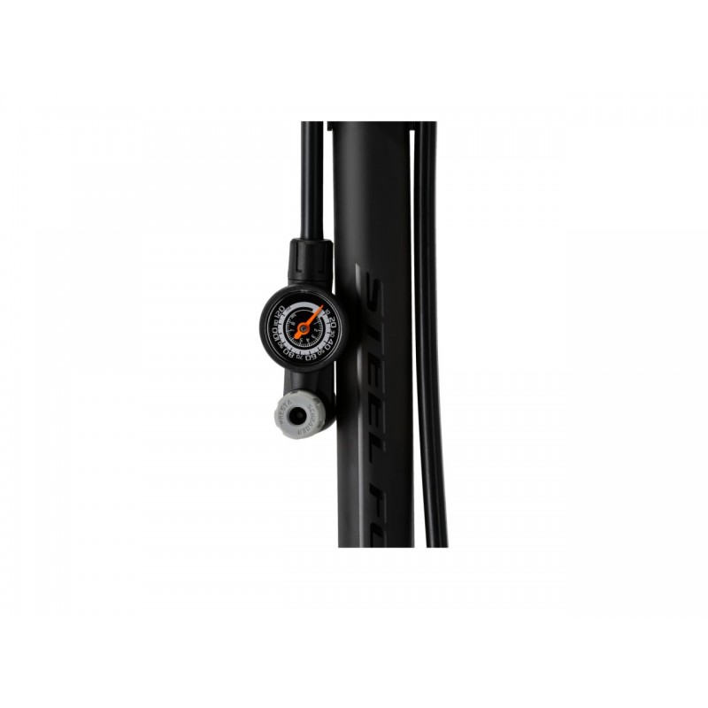 Pompka rowerowa KROSS STEELFORCE 120 PSI z manometrem
