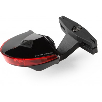 LAMPA ROWEROWA TYŁ KROSS RED SLIDE