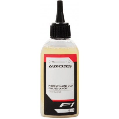 OLEJ DO ŁAŃCUCHA KROSS F1 NA SUCHE WARUNKI 75ML